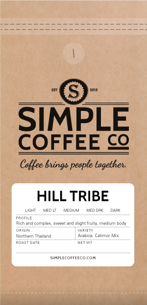 Simple Coffee Hill Tribe