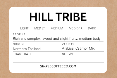 Simple Coffee Hill Tribe